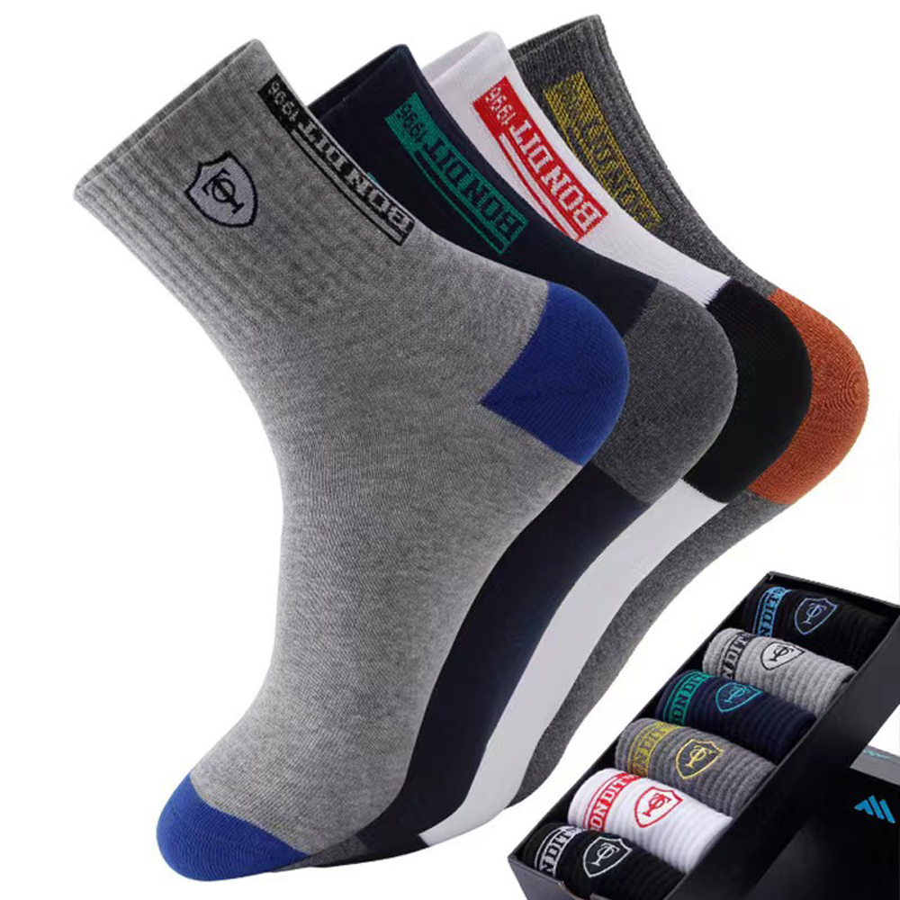Cotton Crew Sock Pack - Calcetines Térmicos Premium para Hombre, Paquete