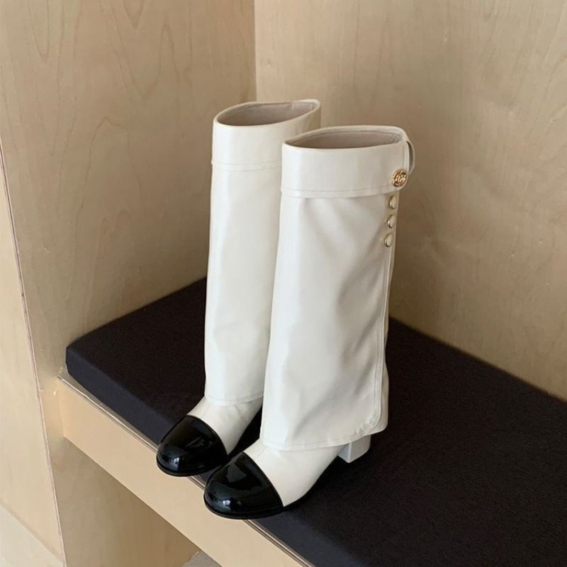 Knee High Sock Women - Elegantes Botas Altas hasta la Rodilla