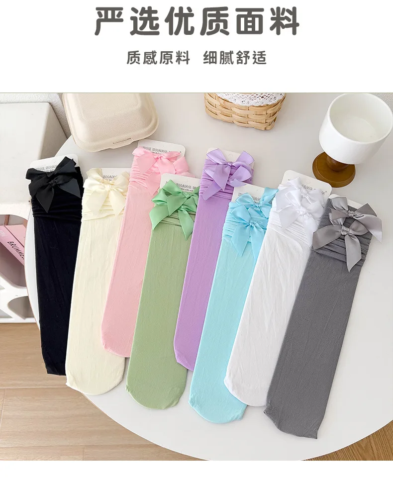 Thigh High Sock Stay Up - Medias para niñas, medias de liga,
