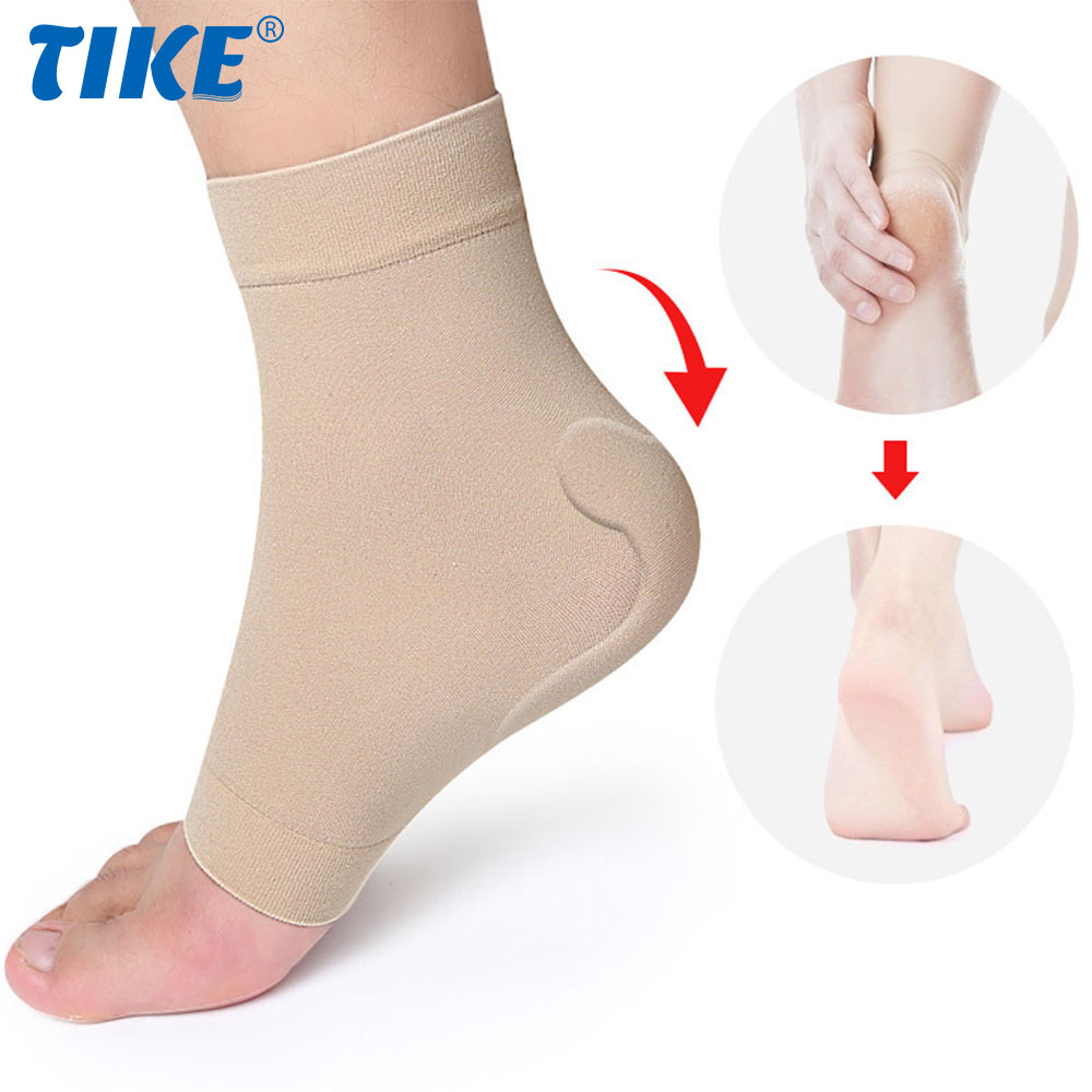 Ankle Brace Sock - 1 par de fundas de almohadilla