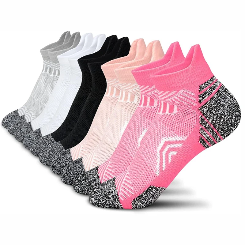 Ankle Brace Sock - 5 pares de calcetines tobilleros atléticos