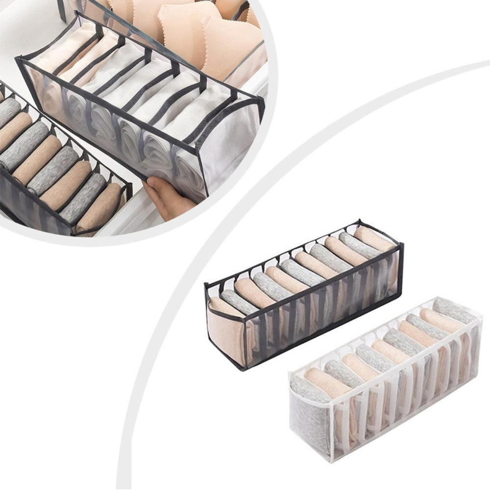 Organizador de cajones de ropa - Sock Organizer Tray reseña y precio