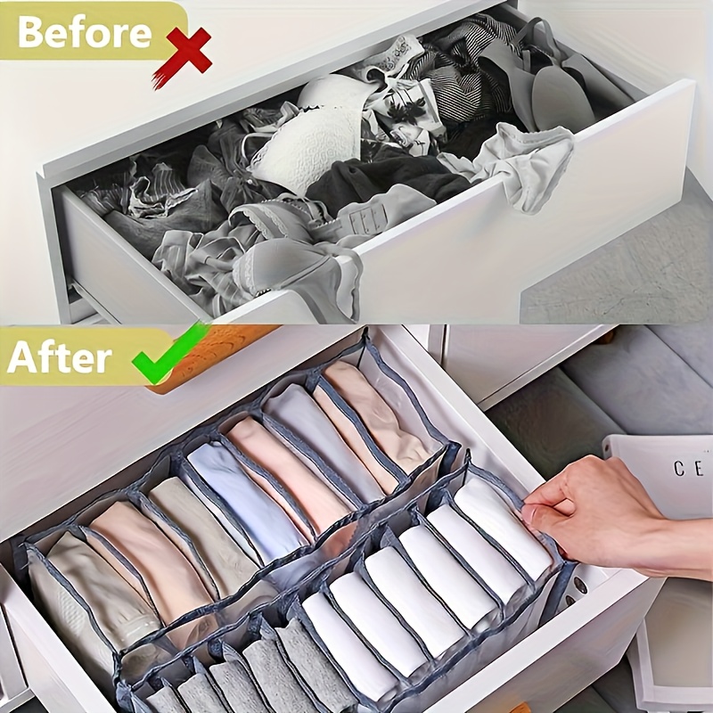 Organizador de cajones de ropa - Sock Organizer Tray reseña y precio