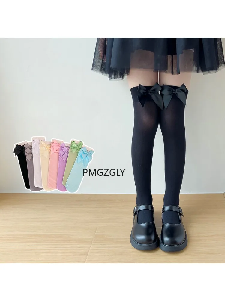 Medias para niñas, medias de l - Thigh High Sock Stay Up reseña y precio