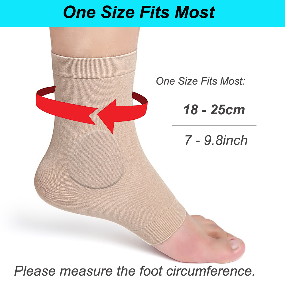 1 par de fundas de almohadilla - Ankle Brace Sock reseña y precio