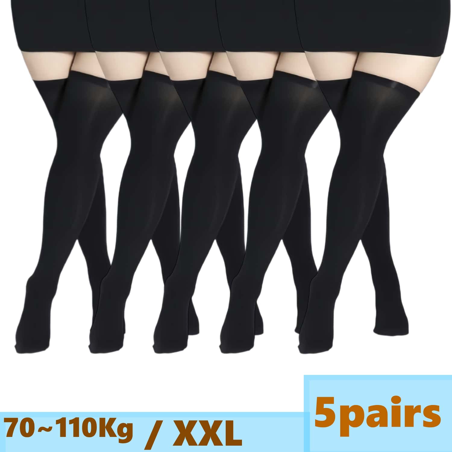 Medias de encaje hasta el musl - Thigh High Sock Stay Up reseña y precio