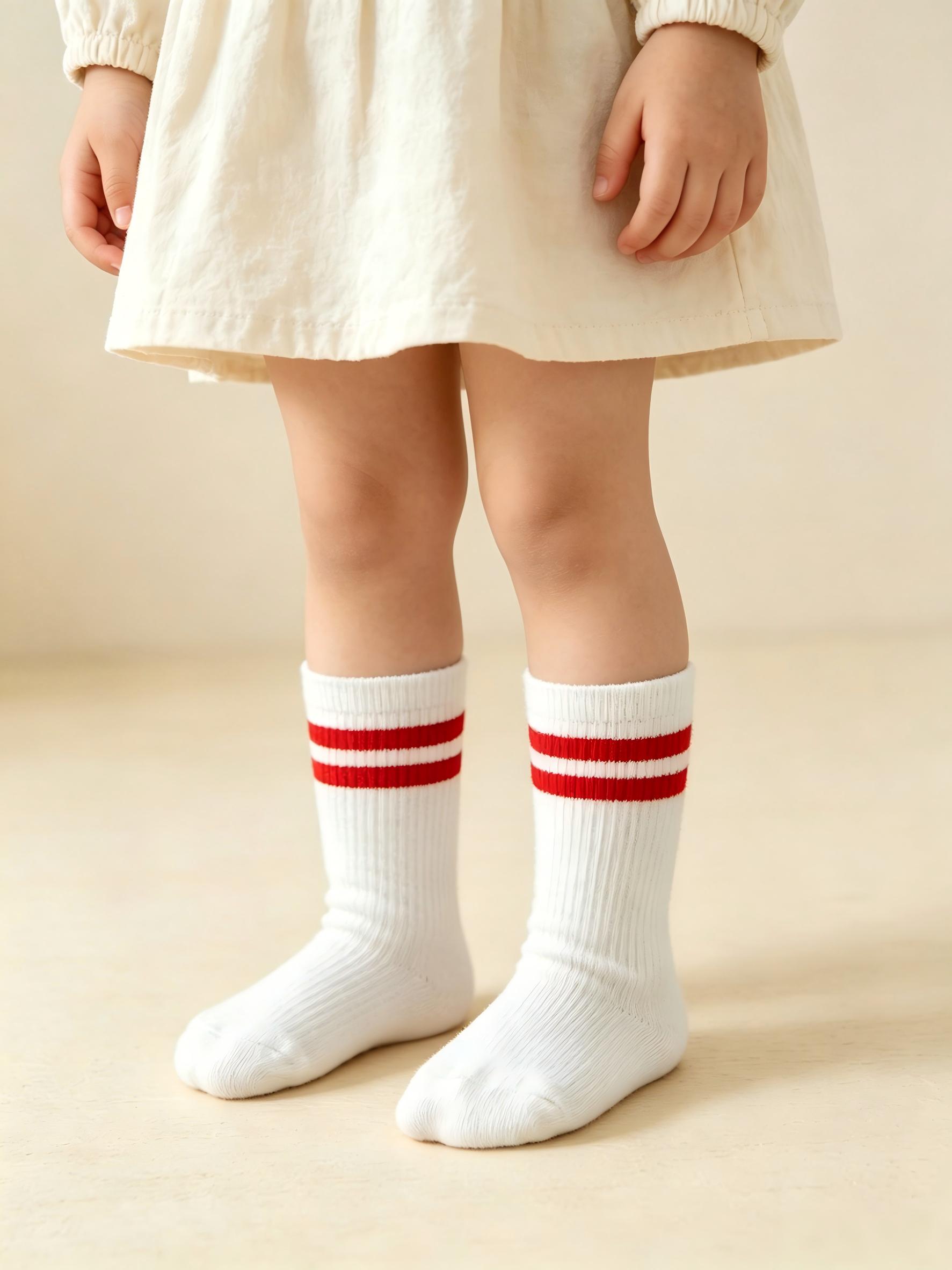 Paquete de 4 calcetines a raya - Cotton Crew Sock Pack reseña y precio