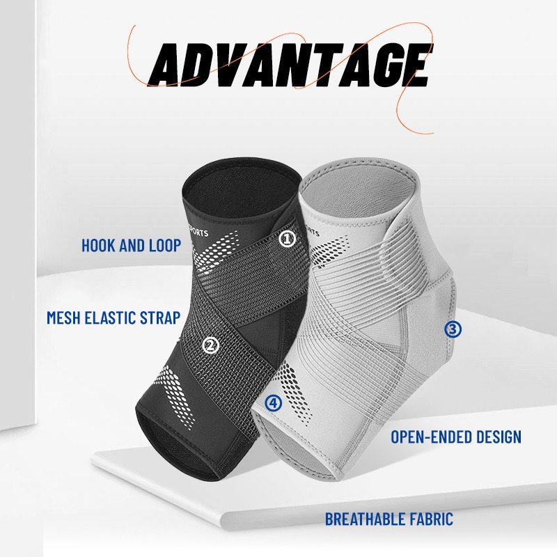 1 tobillera ajustable sin punt - Ankle Brace Sock reseña y precio