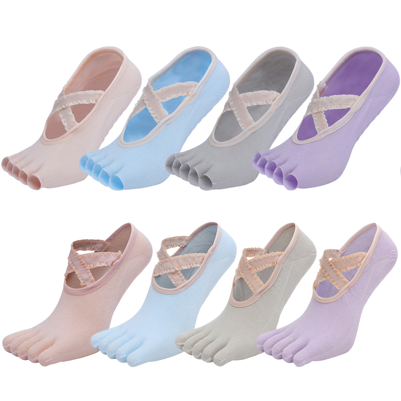 Calcetines de Yoga de cinco de - Grip Sock Yoga reseña y precio
